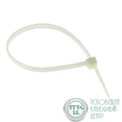 Хомут кабельный 3.6х300 нейл. бел. (уп.100шт) EKF plc-c-3.6x300