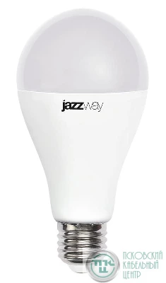 Лампа светодиодная PLED-LX A65 20Вт 3000К E27 JazzWay 5028425