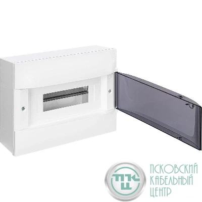 Щиток пластиковый навесной Practibox S 1х12 дым. дверь Leg 135611