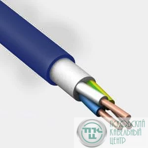 Кабель Русский Свет ВВГнг(А)-LS 3х1.5 ОК (N PE) 0.66кВ (уп.100м) 7882