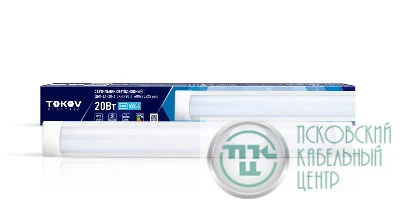 Светильник светодиодный ДБО-L1-20-6.5K-IP20 20Вт 6500К TOKOV ELECTRIC TOK-L1-20-6.5K-IP20
