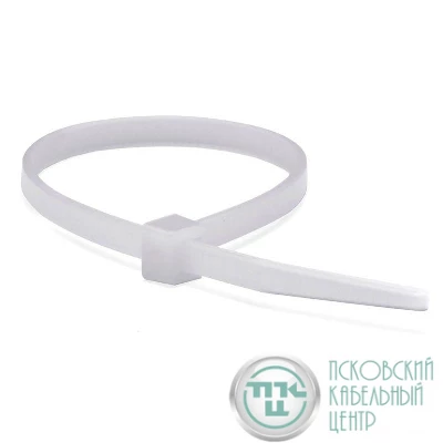 Хомут кабельный 4.8х200 полиамид бел. (уп.100шт) DKC 25215