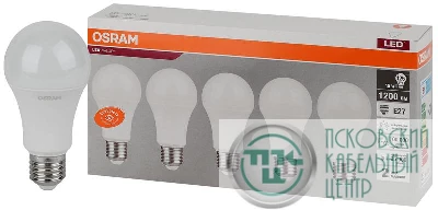 Лампа светодиодная LED Value LVCLA125 15SW/840 15Вт грушевидная матовая E27 230В 2х5 RU (уп.5шт) OSRAM 4058075577831