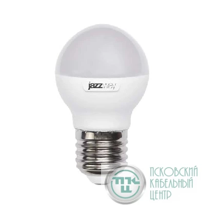 Лампа светодиодная PLED-SP 7Вт G45 шар 3000К тепл. бел. E27 540лм 230В JazzWay 1027863-2