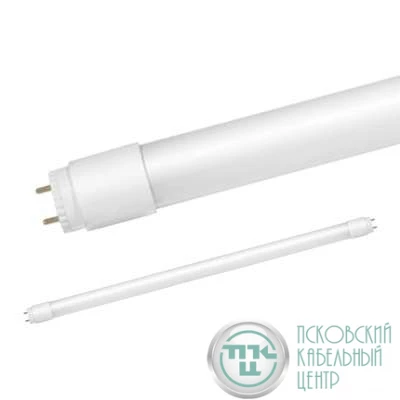 Лампа светодиодная LED-T8-М-PRO 10Вт линейная матовая 4000К нейтр. бел. G13 1000лм 230В 600мм неповоротн. IN HOME 4690612030890