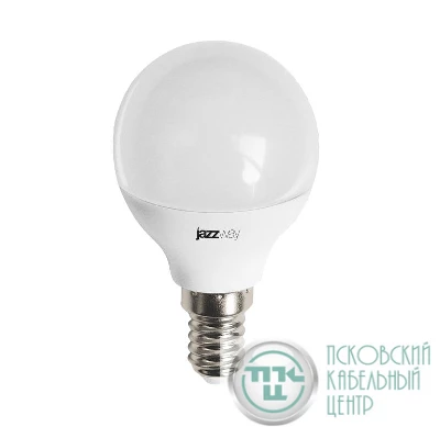 Лампа светодиодная PLED-LX G45 8Вт 3000К E14 JazzWay 5028593