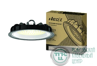 Светильник светодиодный складской LHB-UFO 200Вт 120гр 230В 5000К 21000лм 105лм/Вт IP65 без пульсации NEOX 4690612038216