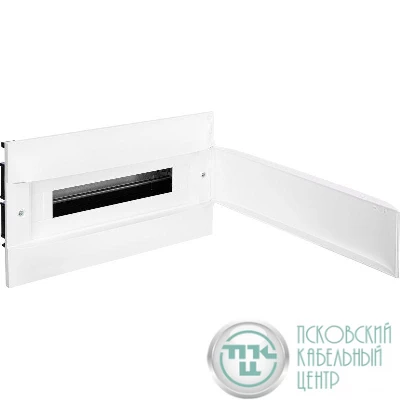 Щиток пластиковый встраиваемый Practibox S 1х18 бел. дверь Leg 137546