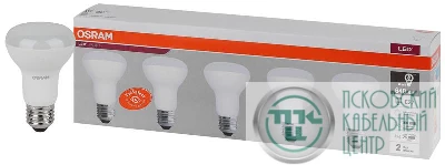 Лампа светодиодная LED Value LVR60 8SW/840 230В E27 2х5 (уп.5шт) OSRAM 4058075584068