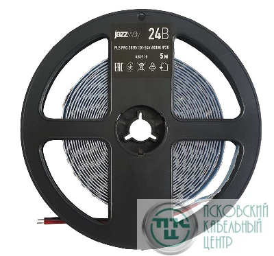 Лента светодиодная PLS PRO 2835/120-24В 6000К IP20 (уп.5м) JazzWay 5015715