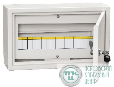 Корпус ЩРн-18 TITAN 3 265х440х120мм IP31 метал. бел. IEK MKM13-N-18-31-Z