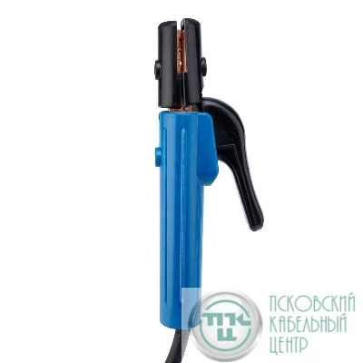 Кабель сварочный КГ 1х16 200А СКР 10-25 с электрододержателем 3м Rexant 16-0753