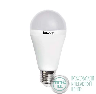 Лампа светодиодная PLED-SP A65 18Вт грушевидная 3000К тепл. бел. E27 1820лм 230В JazzWay 5006188