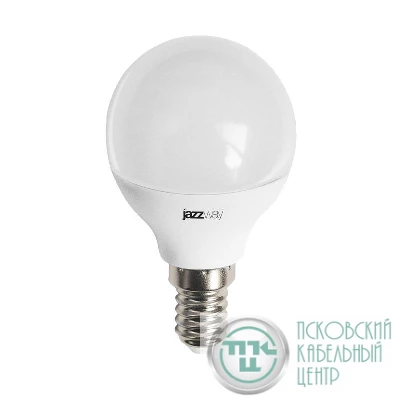 Лампа светодиодная PLED-LX 8Вт G45 шар 4000К нейтр. бел. E14 Pro JazzWay 5025295