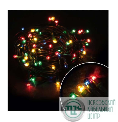 Гирлянда OTW300C-M 300 разноцв. микроламп 8 реж. IP40 15м SHLights 4607144111317