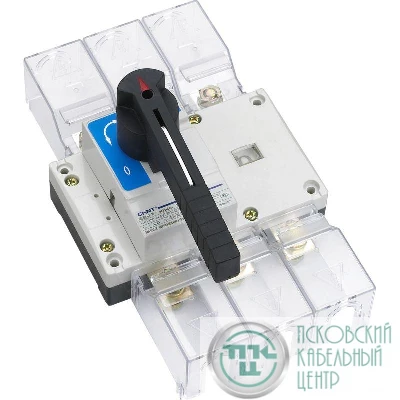 Выключатель-разъединитель 3п 400А стандарт. рукоятка управ. NH40-400/3 CHINT 393266