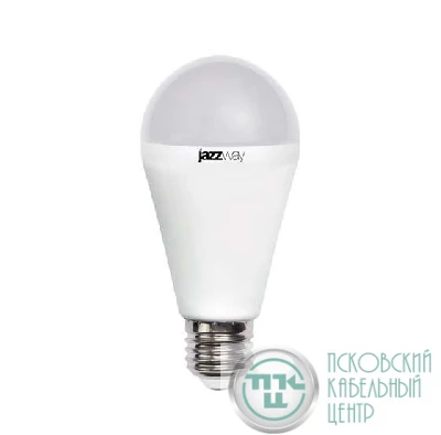 Лампа светодиодная PLED-SP 15Вт A60 грушевидная 3000К тепл. бел. E27 1530лм 230В JazzWay 2853028