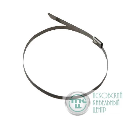 Хомут кабельный 4.6х200 сталь серебр. (уп.50шт) Rexant 07-0208