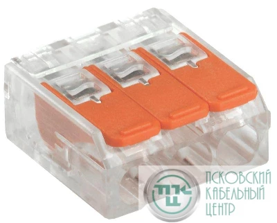 Клемма строительно-монтажная СМК 223-413 (уп.4шт) IEK UKZ40-413-004