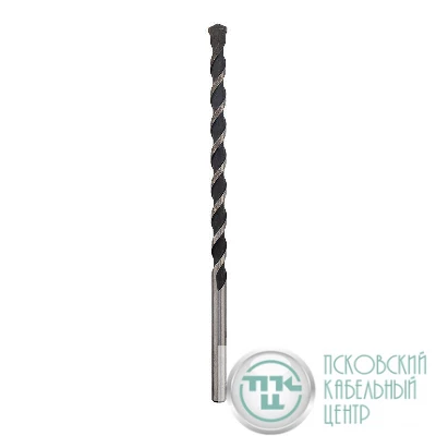 Сверло по бетону 10х200мм цилиндрический хвостовик Kranz KR-91-0312