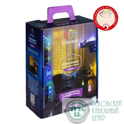 Набор "Комната" цвет гирлянд тепл. бел. Neon-Night 500-026