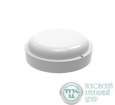 Светильник светодиодный ЖКХ LITE D175х52 20Вт 1560лм 6500К 200-240В IP65 круг бел. Gauss 126418320