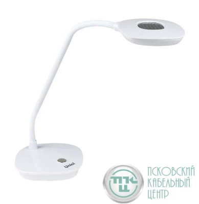 Светильник светодиодный TLD-518 White/400лм/4500К настол. бел. Uniel 09108