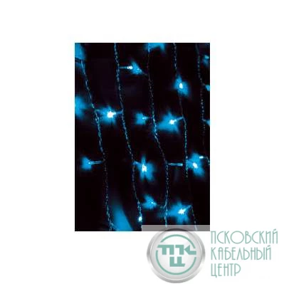 Гирлянда занавес уличный 2.5х1.2м 220В IP54 син. Космос KOC_CUR624LED_B