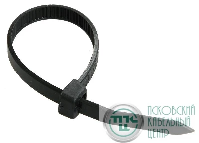 Хомут кабельный 4.8х400 нейл. черн. (уп.100шт) IEK UHH32-D048-400-100