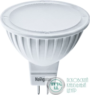 Лампа светодиодная 94 244 NLL-MR16-7-230-3K-GU5.3 7Вт 3000К тепл. бел. GU5.3 480лм 220-240В Navigator 94244