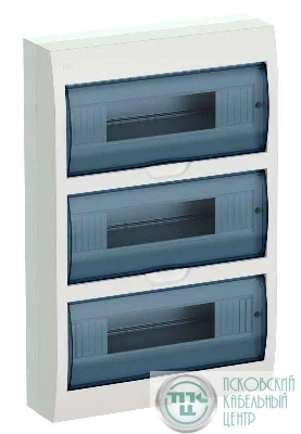 Корпус навесной ЩРН-П-36 Krepta 3 IP41 пластик. бел. IEK MKP12-N-36-40-05