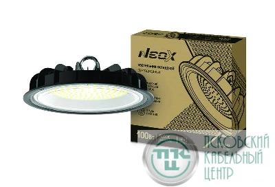 Светильник светодиодный складской LHB-UFO 100Вт 120гр 230В 5000К 10500лм 105лм/Вт IP65 без пульсации NEOX 4690612038193