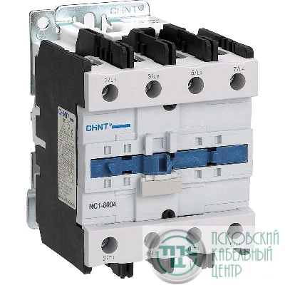 Контактор NC1-8011 80А кат. 230В AC 1НО+1НЗ AC-3 (R) CHINT 222935