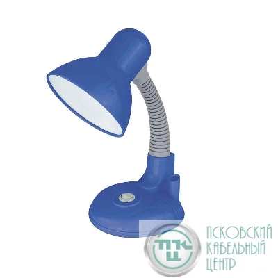 Светильник UF-315 С06 настол. 230В 60Вт син. Ultraflash 12991