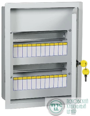 Корпус ЩРв-24 TITAN 3 395х310х120мм IP31 метал. IEK MKM14-V-24-30-T