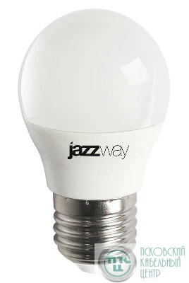 Лампа светодиодная PLED-LX G45 8Вт 3000К E27 JazzWay 5028654