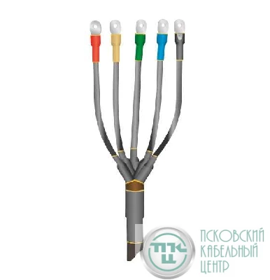 Муфта кабельная концевая универс. 1кВ 1ПКВ(Н)ТпНнг-LS-5х(16-25) с болтовыми наконечниками Нева-Транс Комплект 22040109