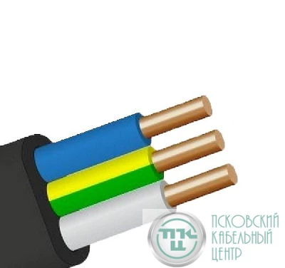 Кабель ВВГ-Пнг(А) 3х1.5 ОК (N PE) 0.66кВ (уп.100м) ПромЭл 872002749
