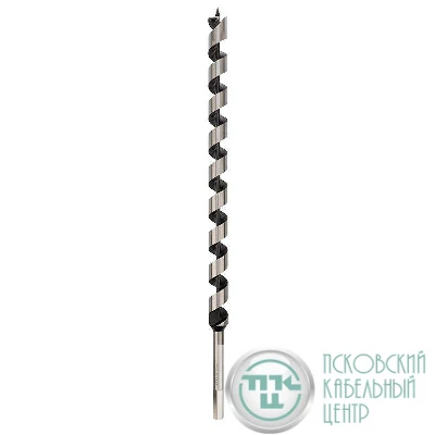 Сверло винтовое по дереву 22х460мм (шестигранный хвостовик) Kranz KR-91-0714