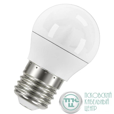 Лампа светодиодная LED Value LVCLP60 7SW/840 7Вт шар матовая E27 230В 10х1 RU OSRAM 4058075579835