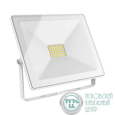 Прожектор светодиодный Elementary 50Вт 3500лм IP65 6500К бел. Gauss 613120350
