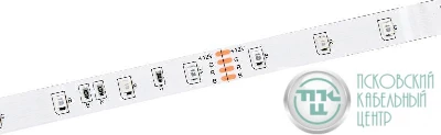 Лента светодиодная LED LSR-2835RGB54-4.8-IP20-12В (уп.5м) ИЭК LSR1-3-054-20-3-05