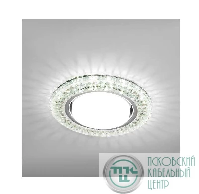 Светильник Emilia LED 53 1 70 полимер со светодиод. подсветкой GX53 прозр. ИТАЛМАК IT8689