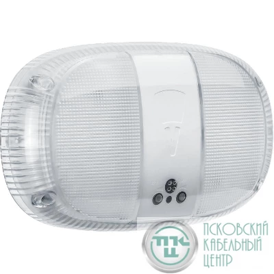 Светильник светодиодный 82 745 DPB-02-12-4К-IP40-01-LED АНТЕЙ 12Вт 4000К IP40 1260лм ЖКХ с оптико-акустич. датчиком Navigator 82745