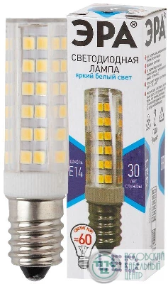 Лампа светодиодная T25-7W-CORN-840-E14 560лм ЭРА Б0033025