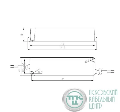 Драйвер ИПС60-700Т 0300 IP67 Аргос