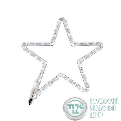 Фигура из дюралайта "Звездочка" 30х28см 16Вт 220В IP44 бел. NEON-NIGHT 501-211