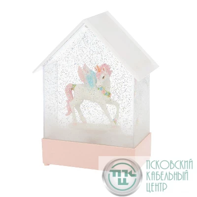 Светильник декоративный "Единорог" с конфетти и мелодией USB Neon-Night 501-186