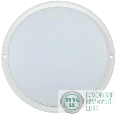Светильник светодиодный ДПО 4004 18Вт 4000К IP54 круг бел. IEK LDPO0-4004-18-4000-K01
