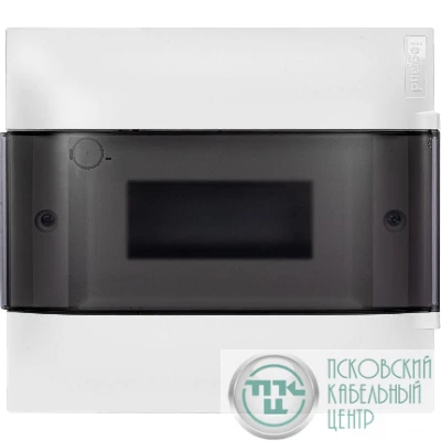 Щиток пластиковый встраиваемый Practibox S 1х8 дым. дверь Leg 134558